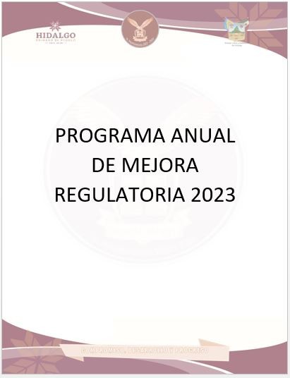 MEJORA REGULATORIA 2023 