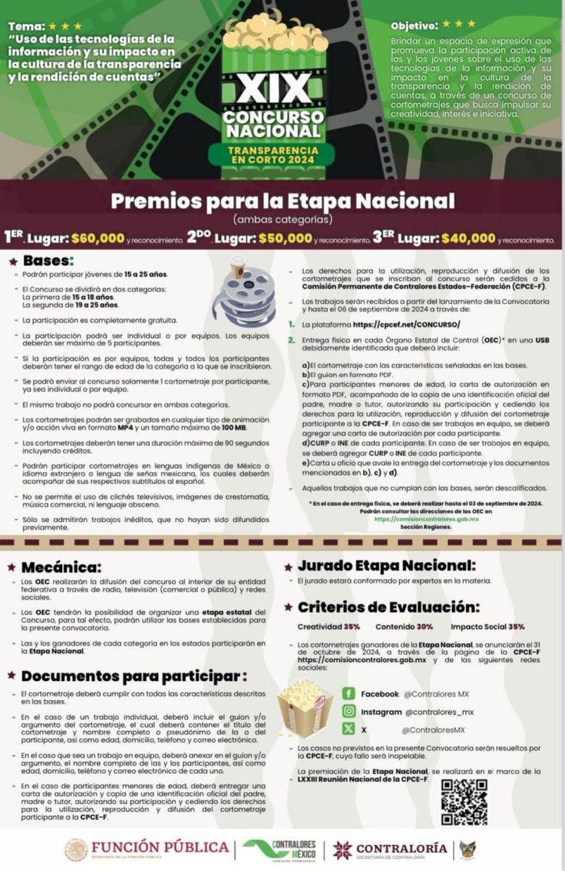 #TransparenciaEnCorto2024????????